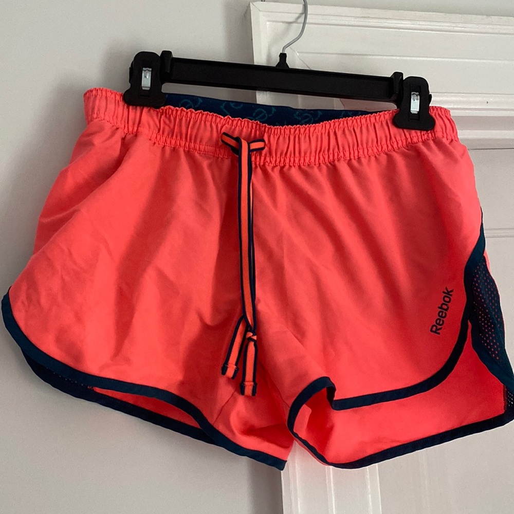 Pink Reebok Running Shorts